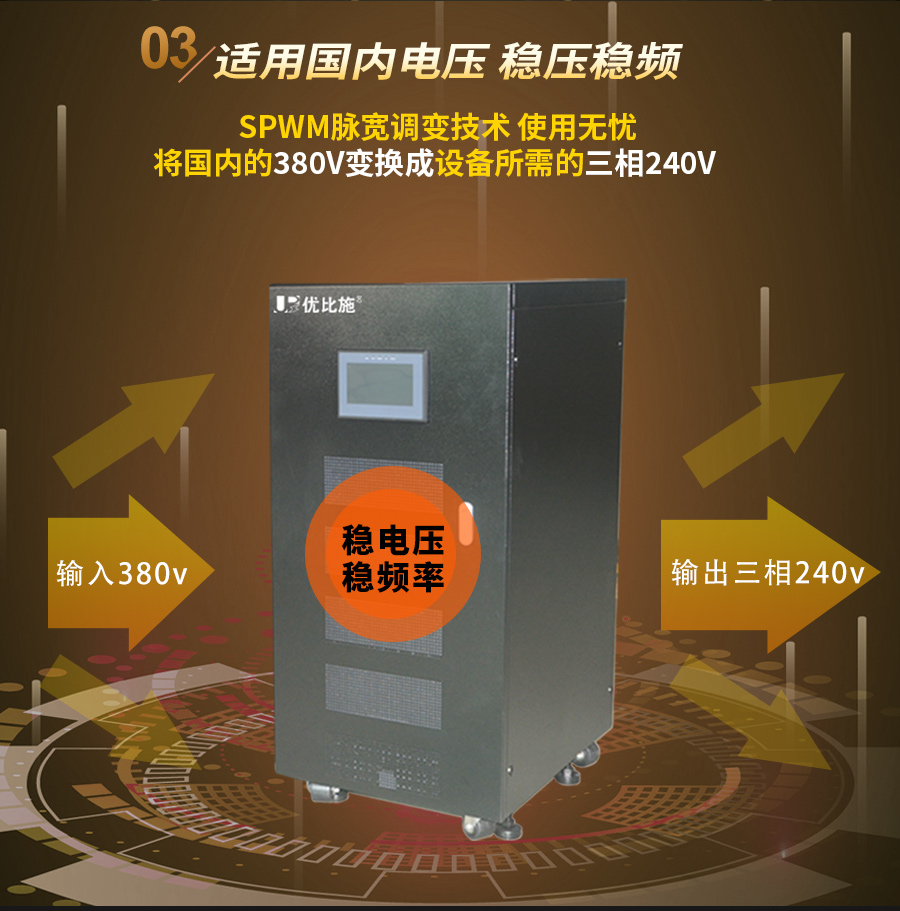 三相240V不间断电源