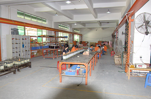 优比施产品生产中